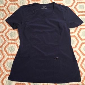 Cherokee infinity scrub top- navy- size medium